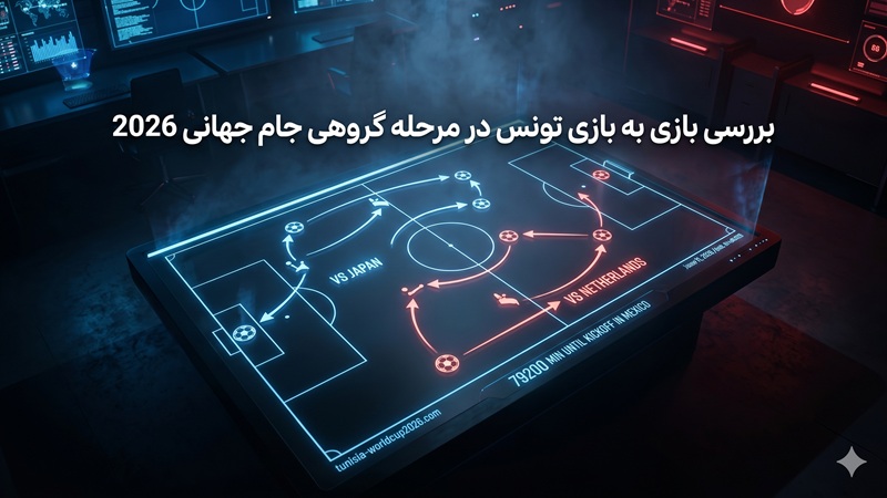 بررسی بازی به بازی تونس در مرحله گروهی جام جهانی 2026